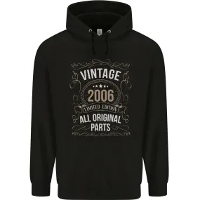 18th Birthday Limited Edition 2006 Mens 80% Cotton Hoodie