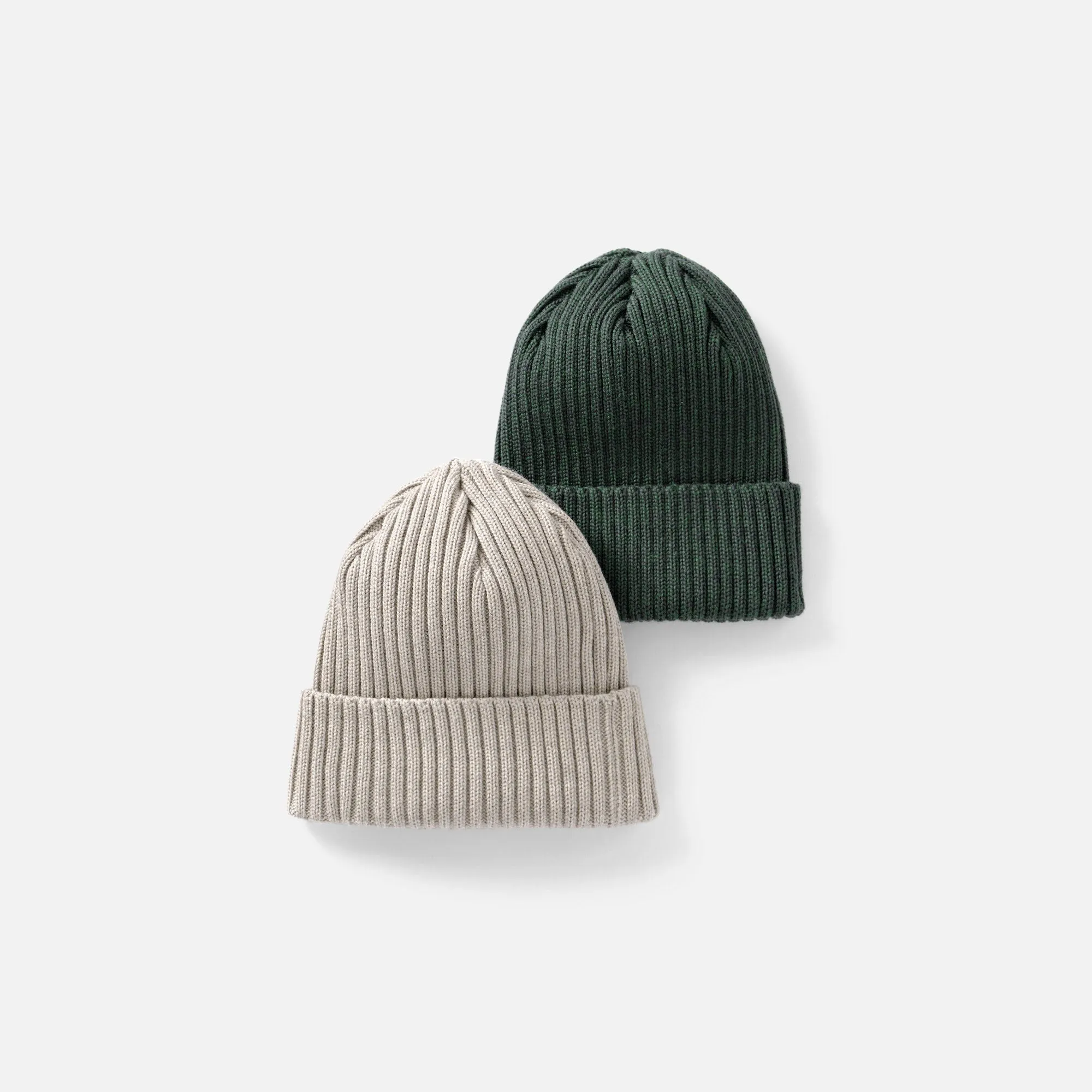 2 Pack // Merino Beanies