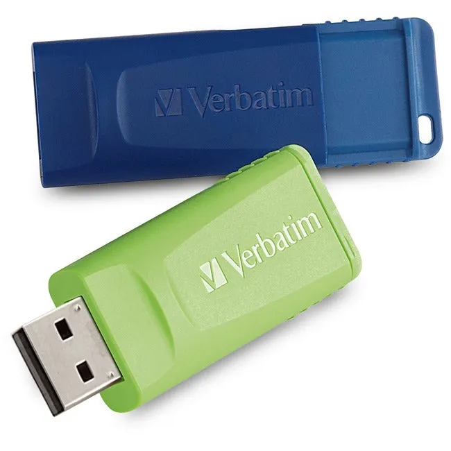 32GB Store 'n' Go USB Flash Drive - 2pk - Blue, Green