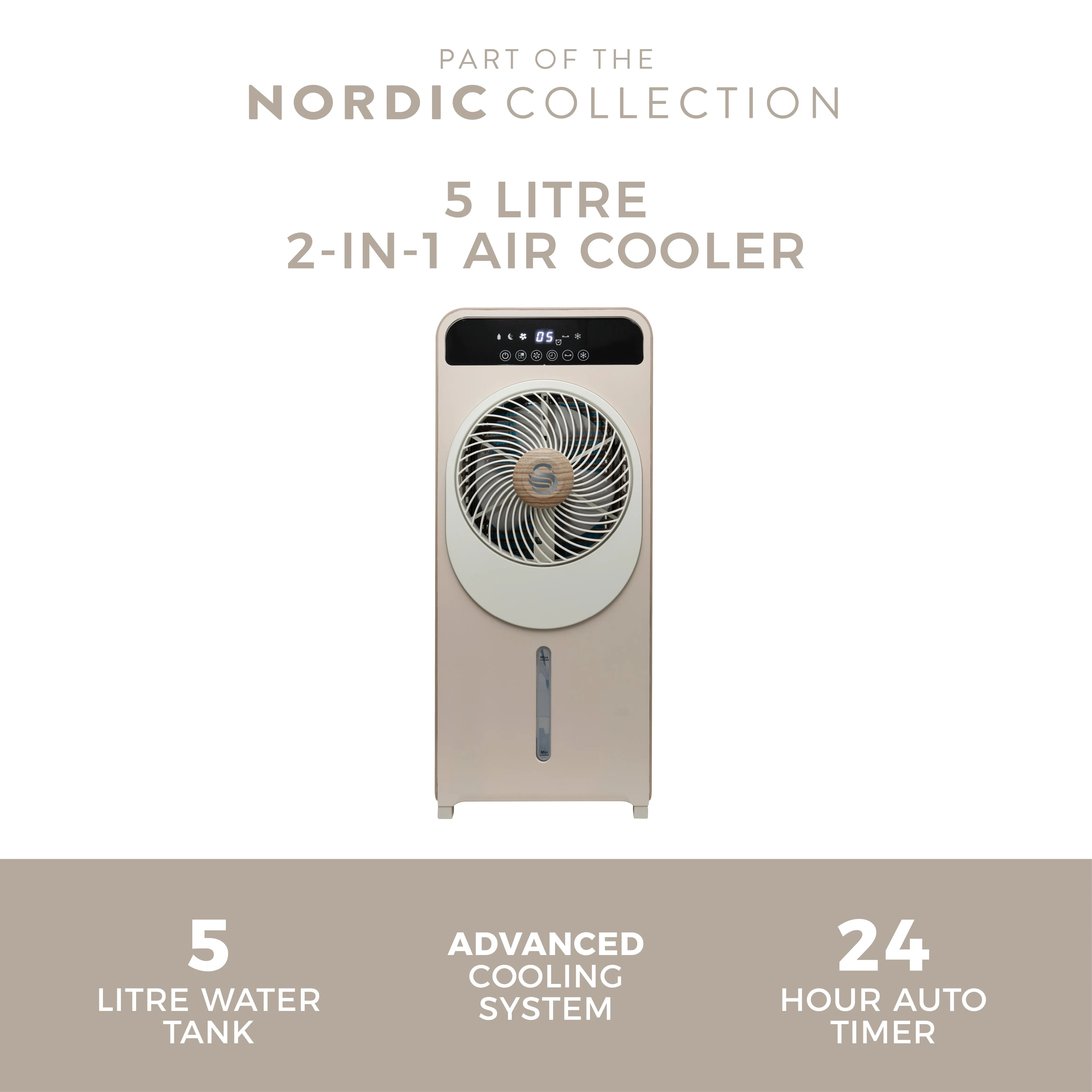 5 Litre Nordic Air Cooler