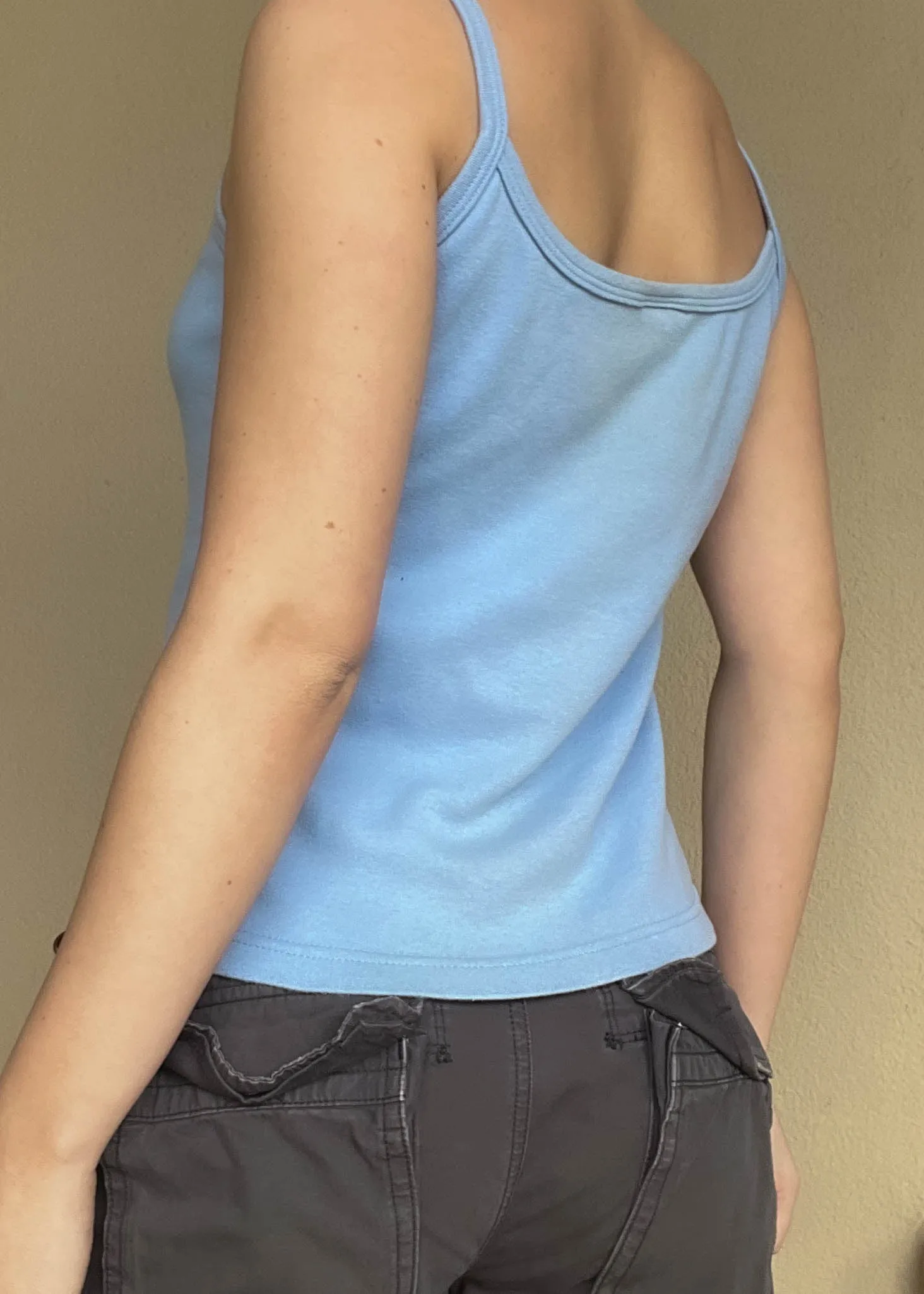 90's Icy Blue Cher Tank (S)