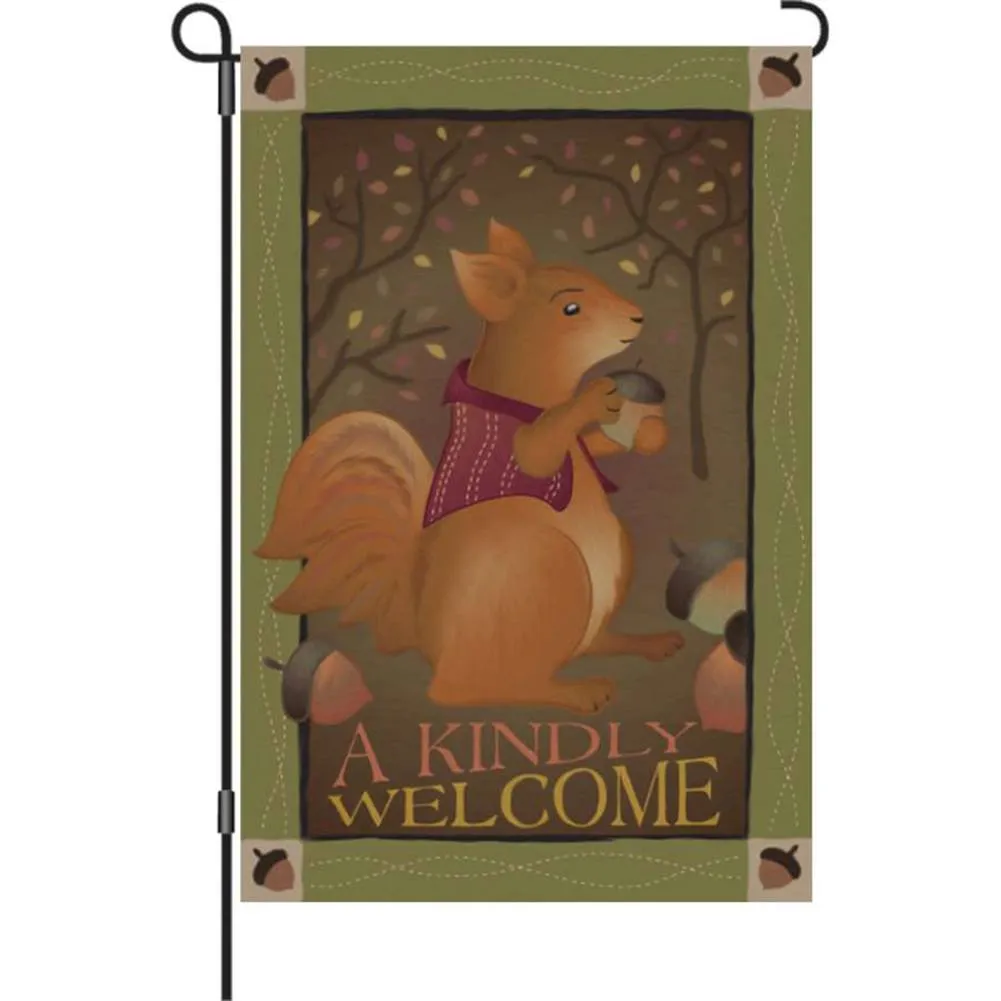 A Kindly Welcome Brilliance Flags Set (2 Pieces)