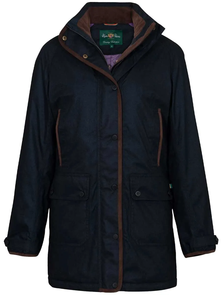 ALAN PAINE Fernley Weekend Coat - Ladies Waterproof - Navy