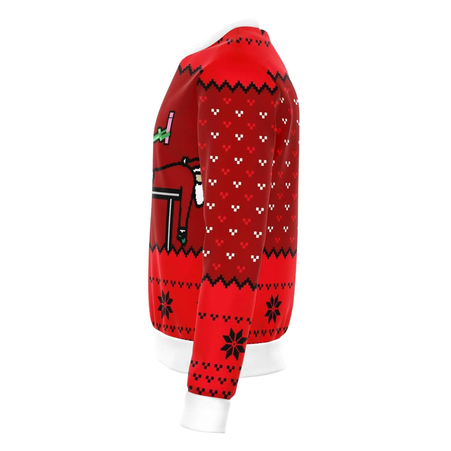 Alien And Santa Dildo Funny Ugly Sweater