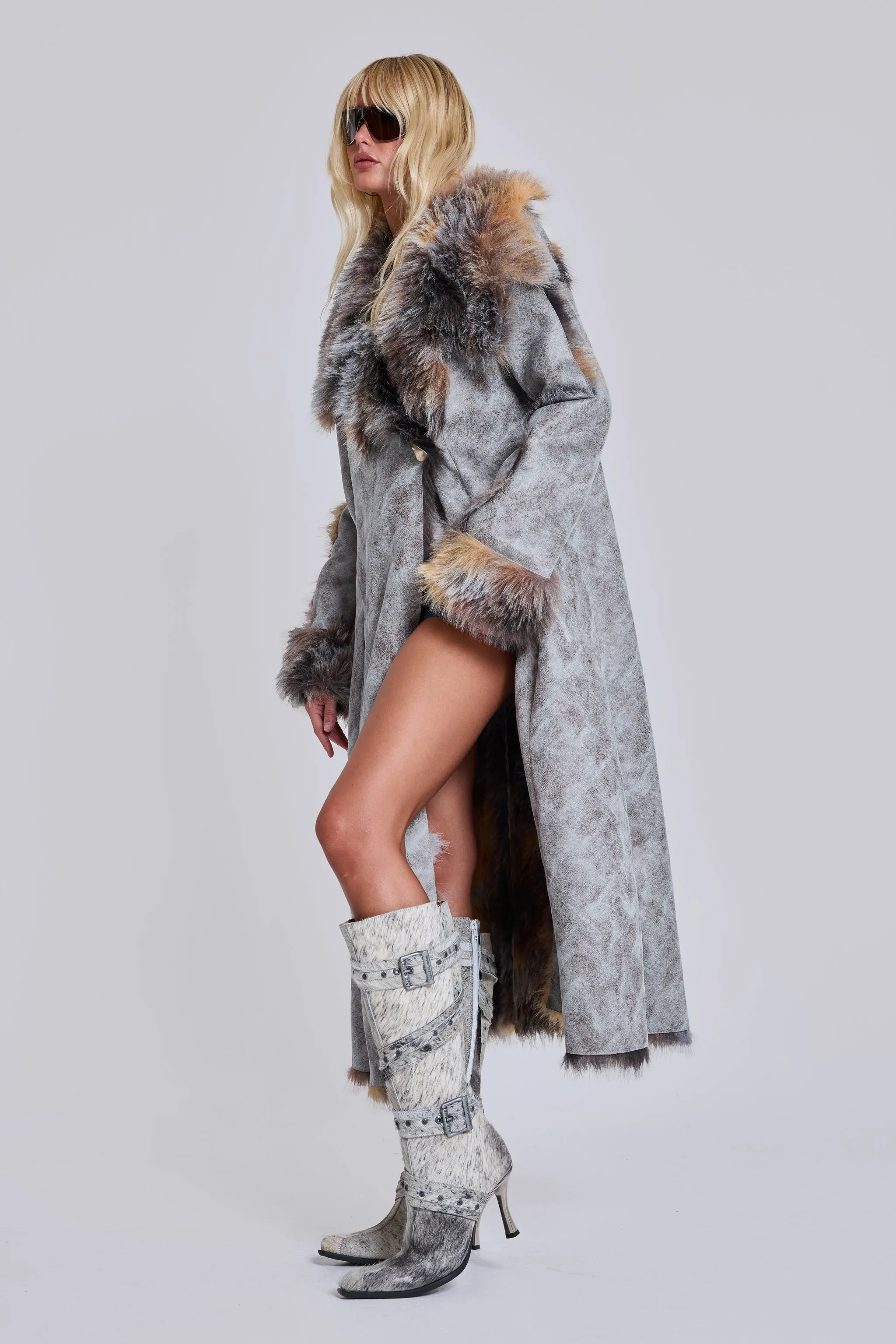 Alpha Faux Shearling Coat