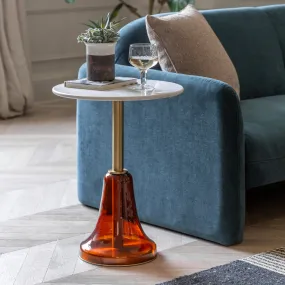 Amos Bilbao Side Table Orange