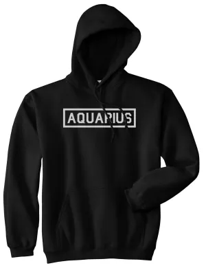 Aquarius Horoscope Sign Mens Pullover Hoodie