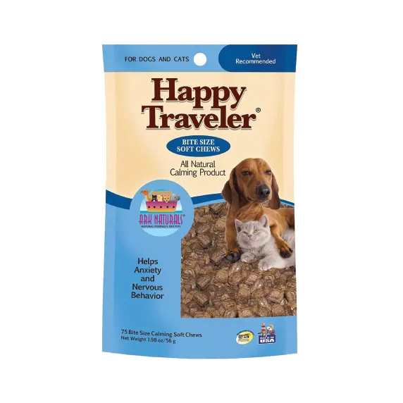 Ark Naturals Happy Traveler Dog & Cat Soft Chews 75ct