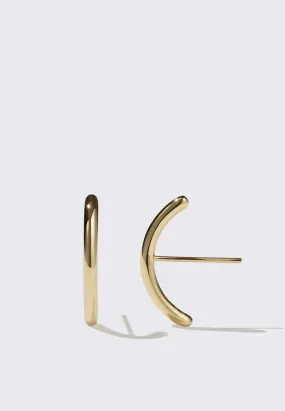 Atmos Earrings Small - Gold Plated