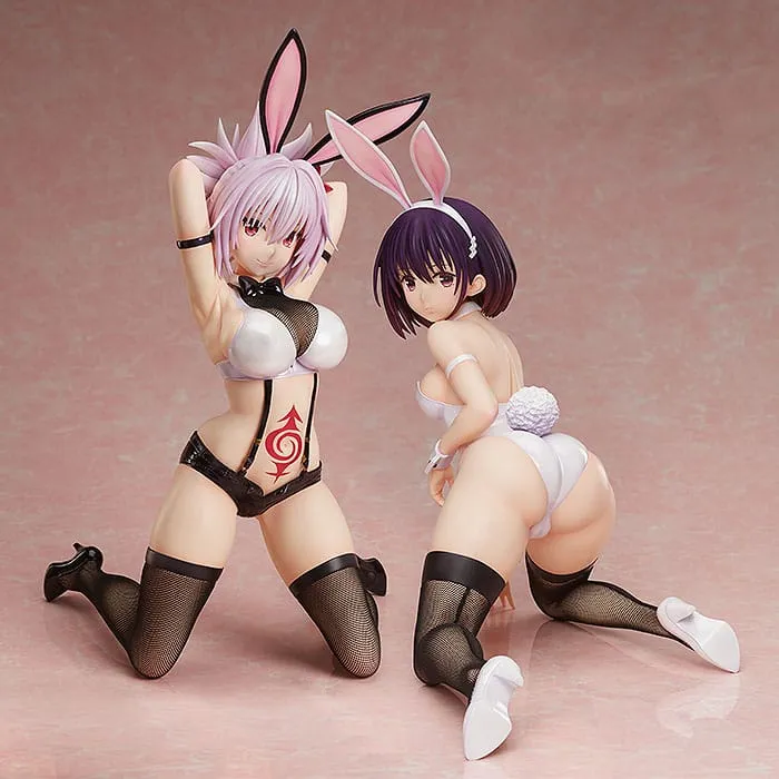 ayakashi triangle statue pvc 1/4 matsuri kazamaki: bunny ver. 34 cm  statues  anime  statue