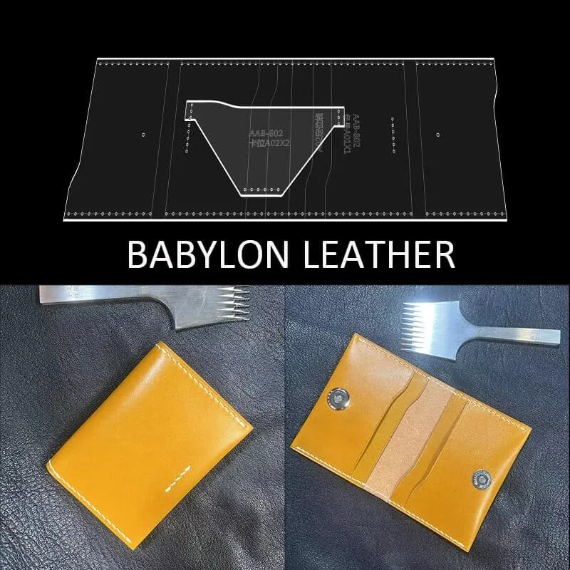 BABYLON™ Minimalist Card Holder Pattern AAB-802