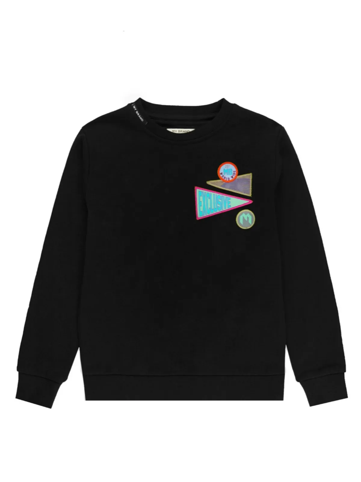 Badges Sweater | BLACK