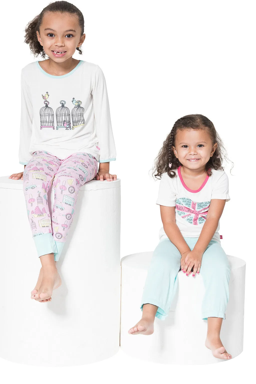 Bamboo long John Pyjamas - Lucy's Birdcage