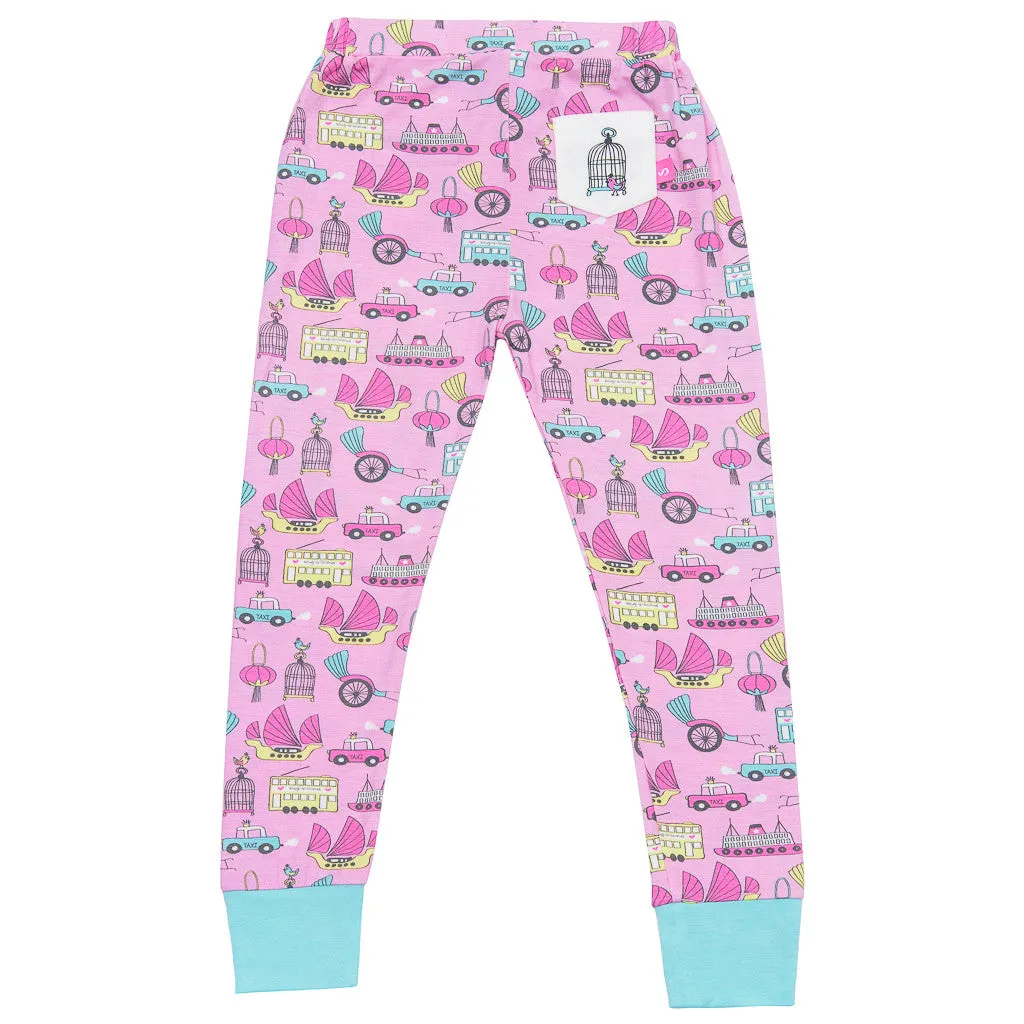 Bamboo long John Pyjamas - Lucy's Birdcage