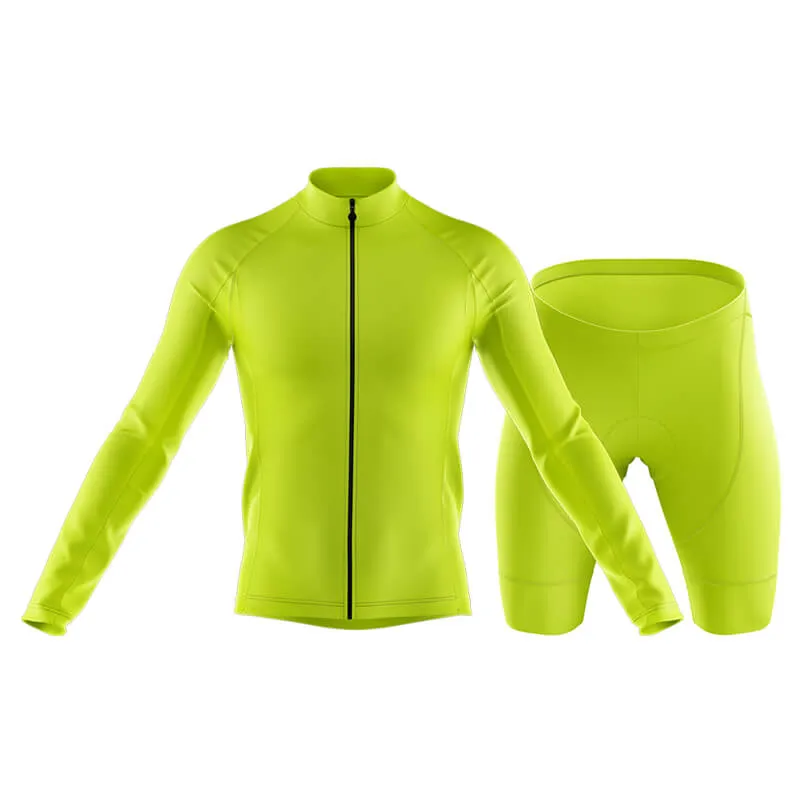 Basic Hi-Viz Yellow Club Cycling Kit