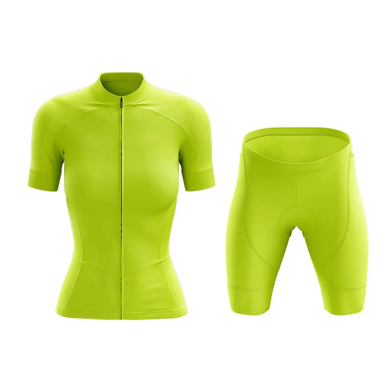 Basic Hi-Viz Yellow Club Cycling Kit