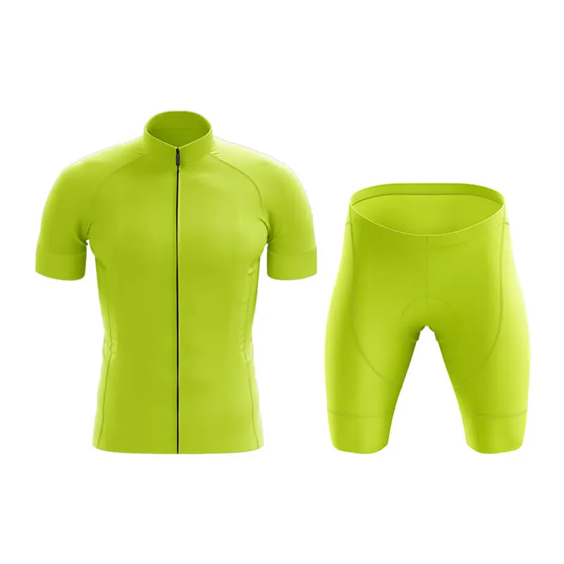 Basic Hi-Viz Yellow Club Cycling Kit