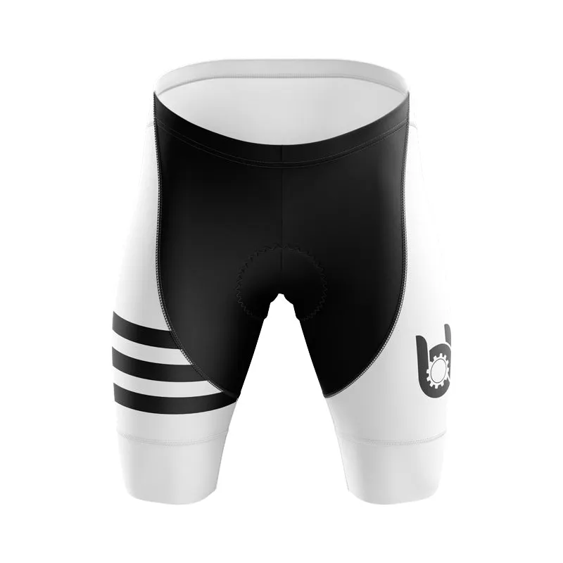 Bicycle Booth Stripes (White) Shorts & Pants