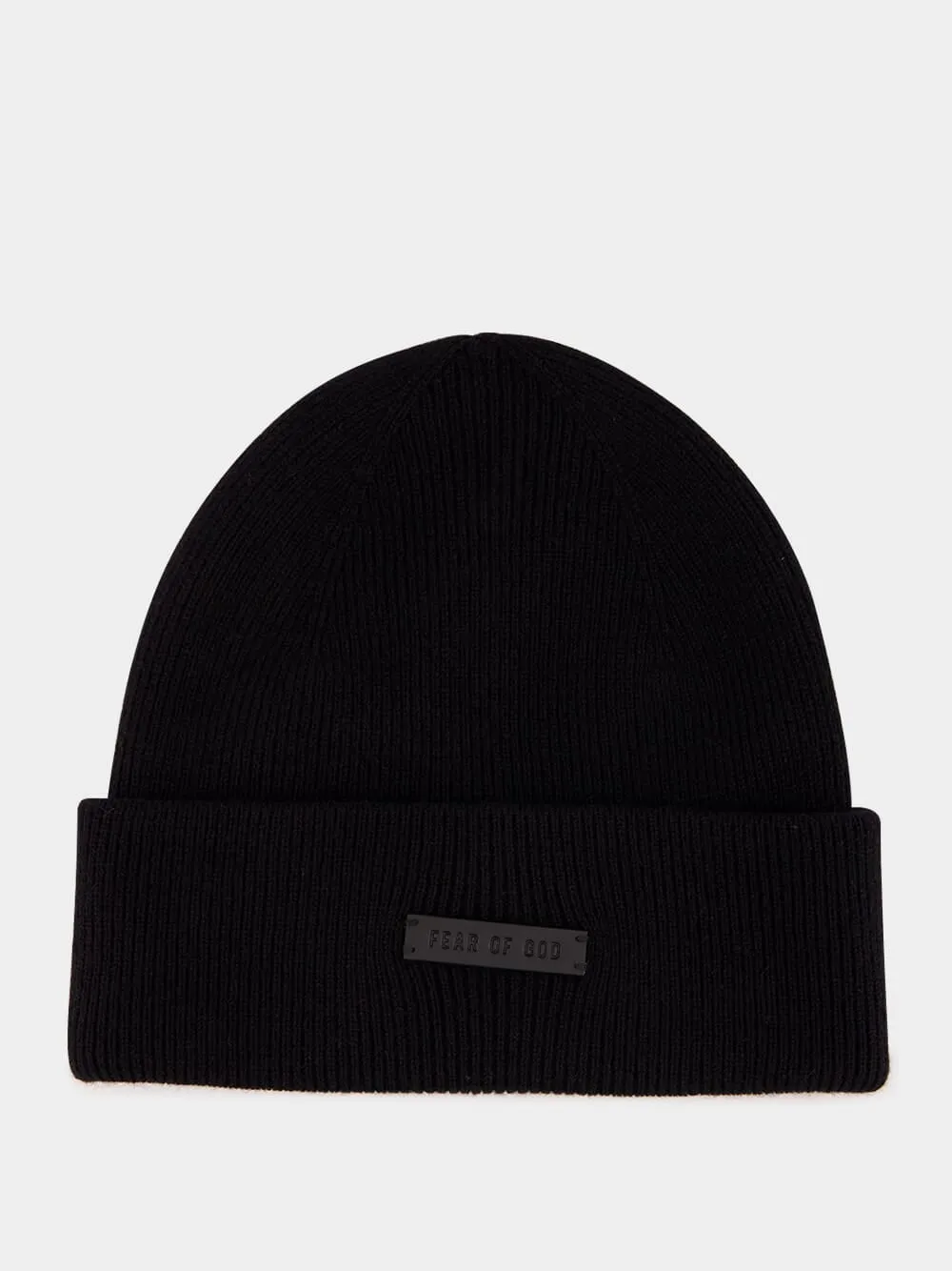 Black Cashmere Beanie