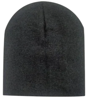 Black Cuffless Beanie