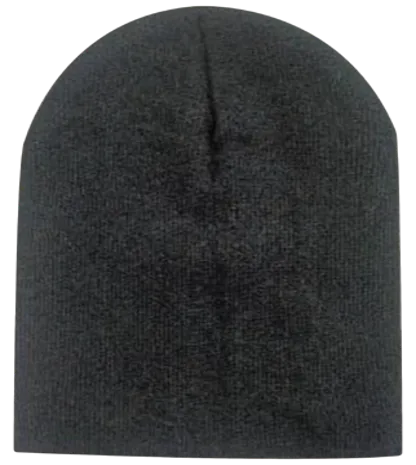 Black Cuffless Beanie