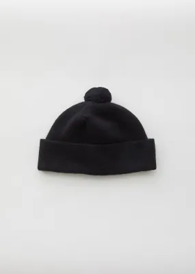 Black Felted Wool Hat