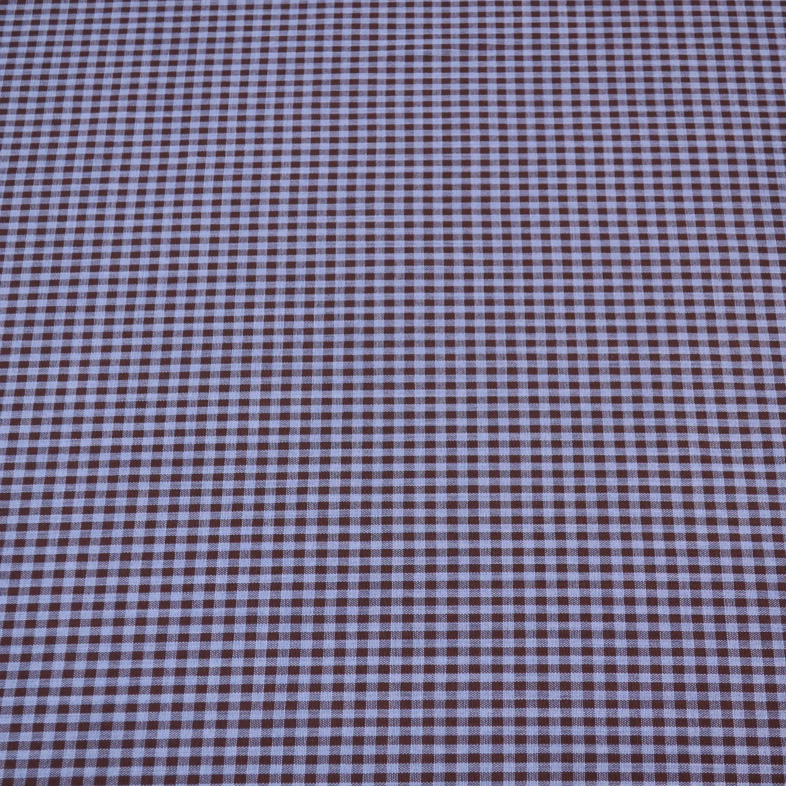 Blue and Charcoal Check Loro Piana Zelander Extrafine Wool Fabric