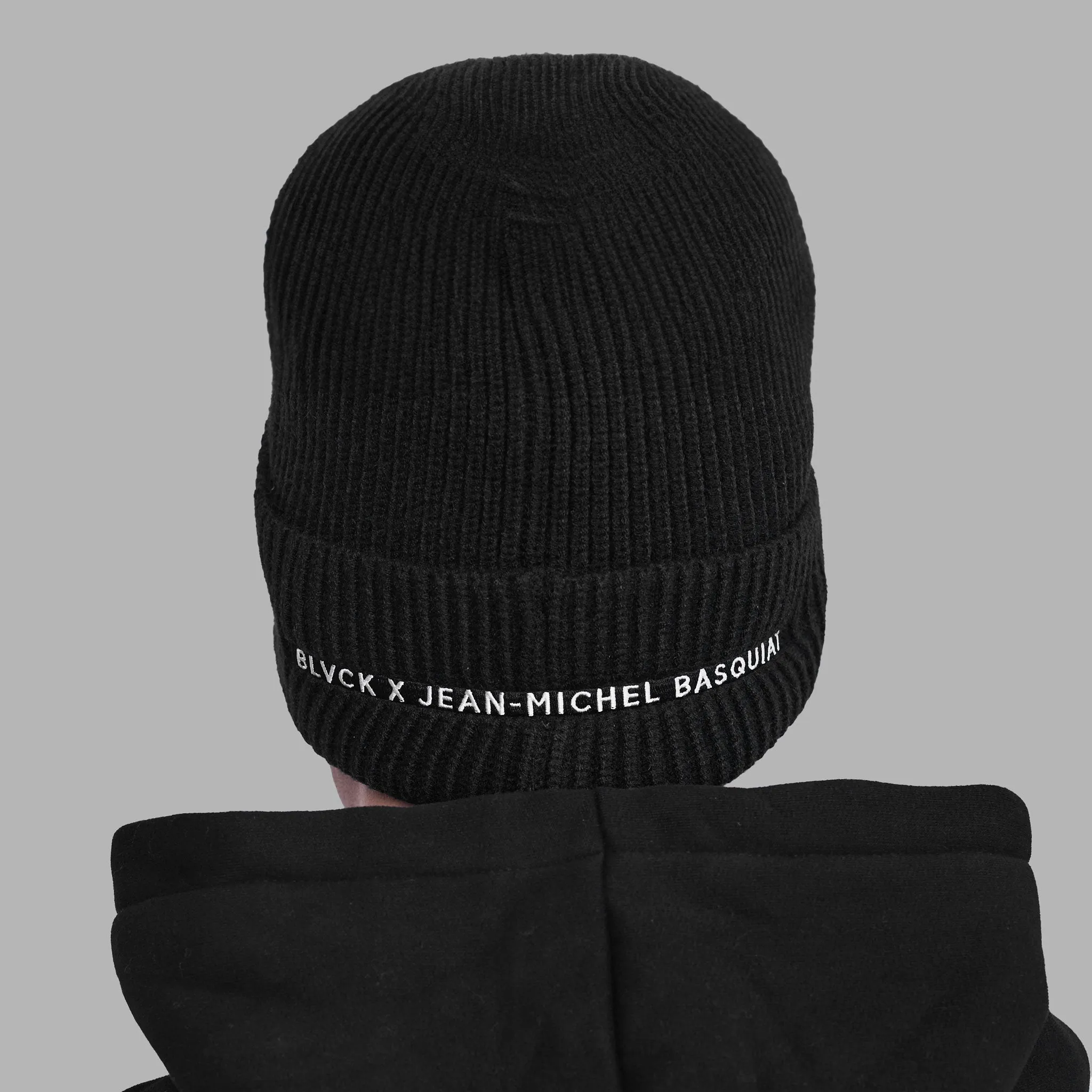 Blvck x Basquiat Beanie 'Cream'