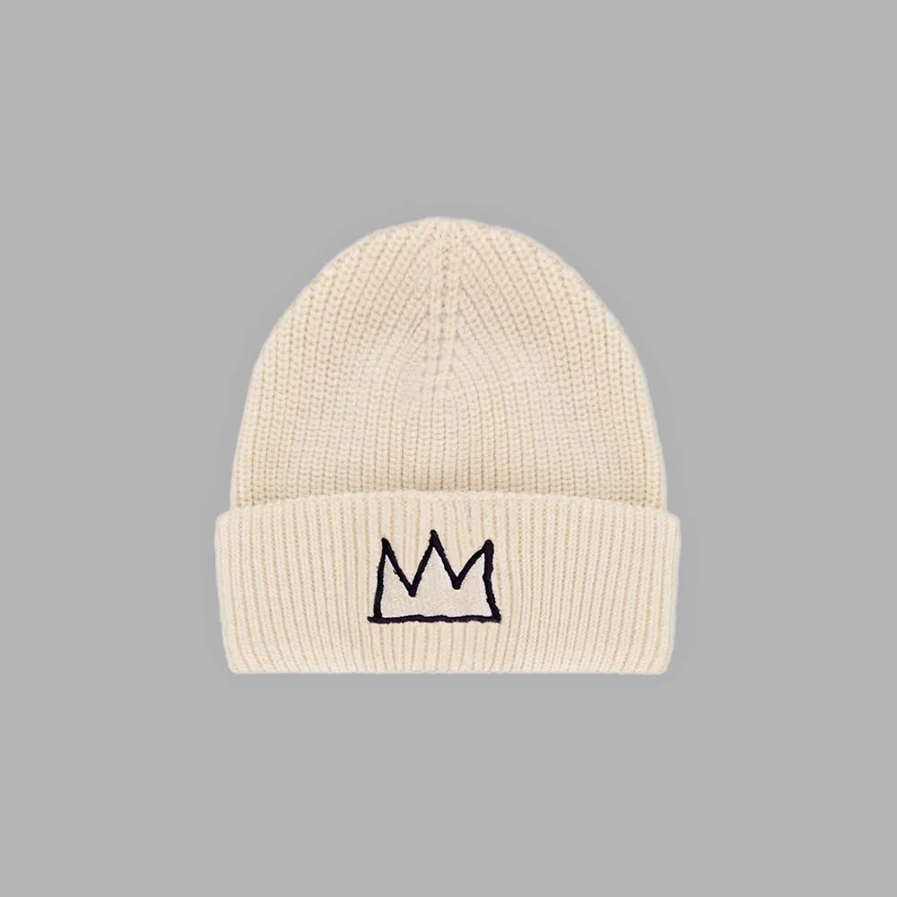 Blvck x Basquiat Beanie 'Cream'