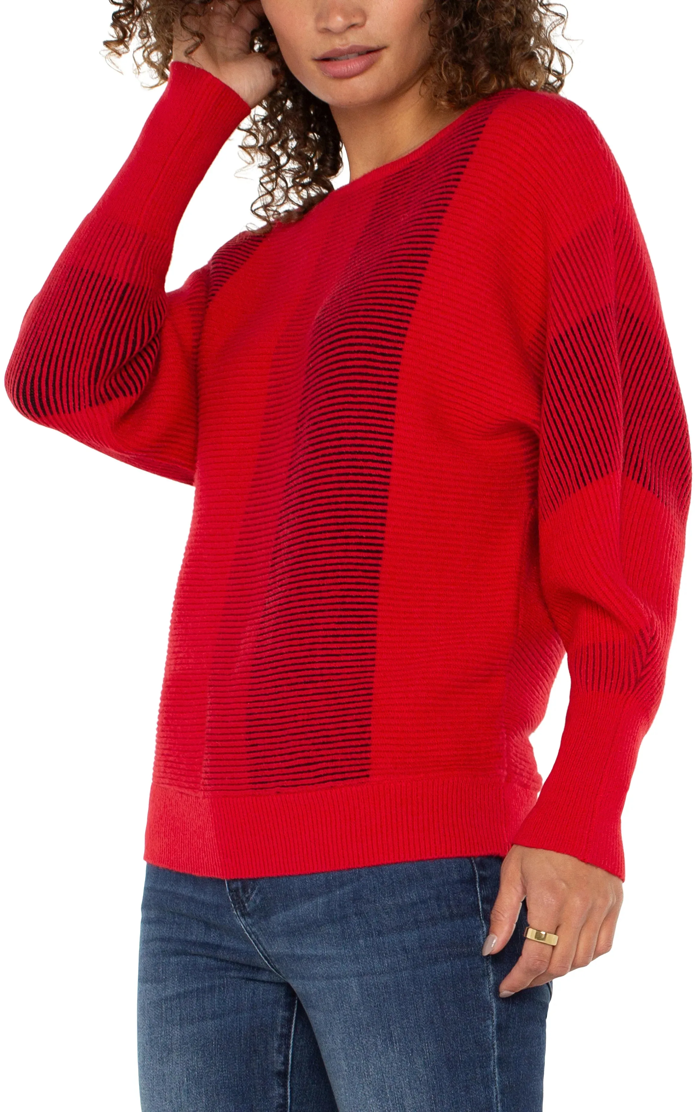 Boat Neck Dolman Sweater (Liverpool)