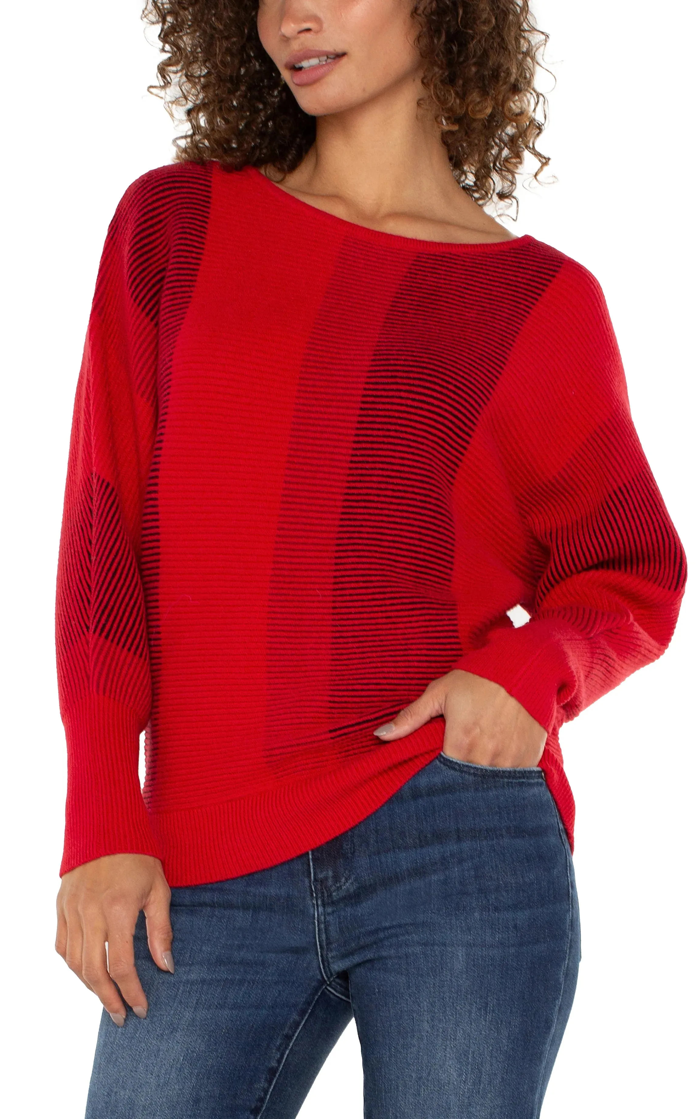 Boat Neck Dolman Sweater (Liverpool)