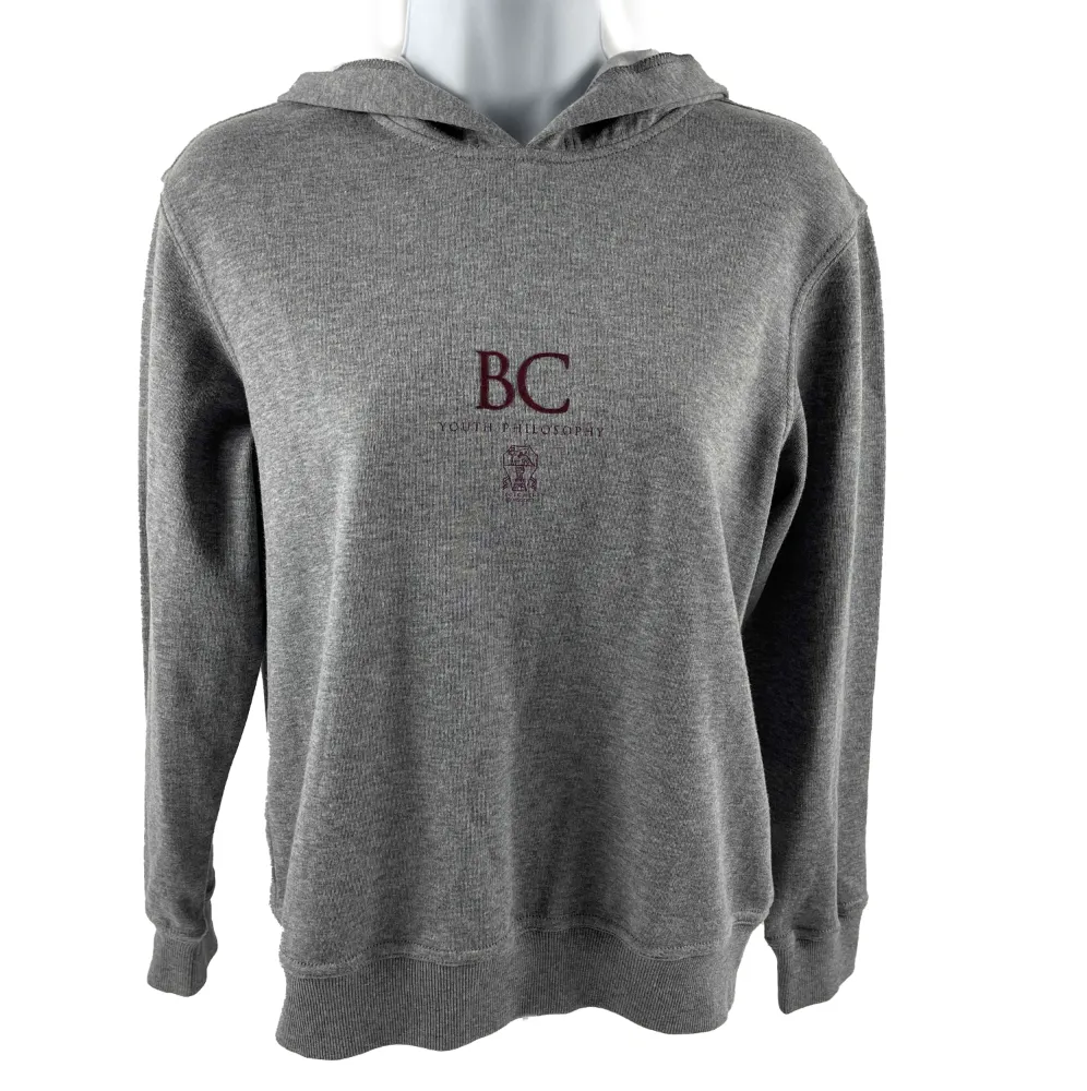 Brunello Cucinelli - Logo Pullover Hoodie Sweatshirt - Youth 12 / Adult XS NEW!