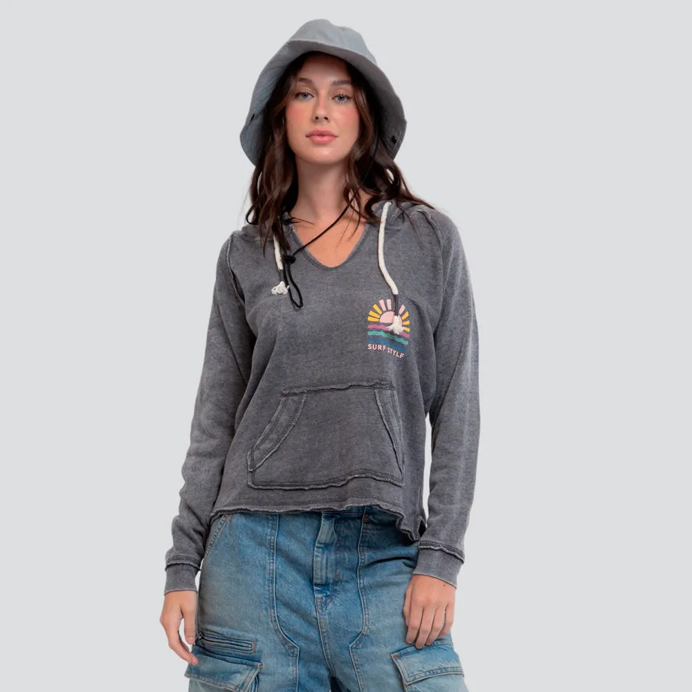 Burnout Pullover Hoodie