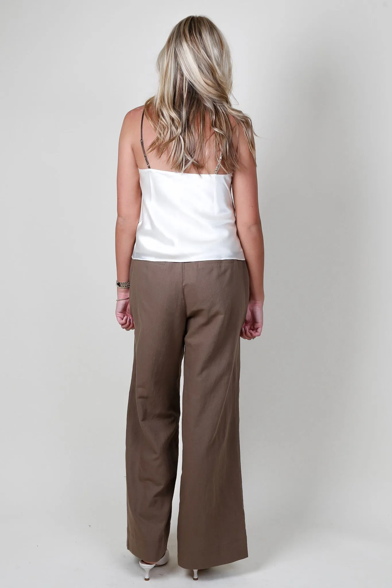 CAMI NYC | Edith Camisole - Neutral Colorblock