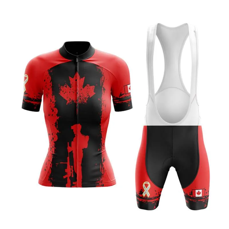 Canadian Veteran (Red) Club Cycling Kit