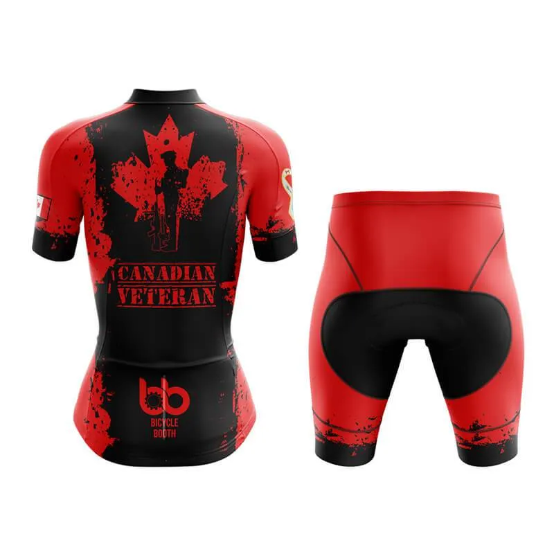 Canadian Veteran (Red) Club Cycling Kit