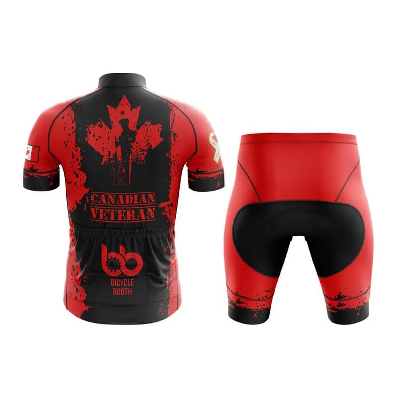 Canadian Veteran (Red) Club Cycling Kit