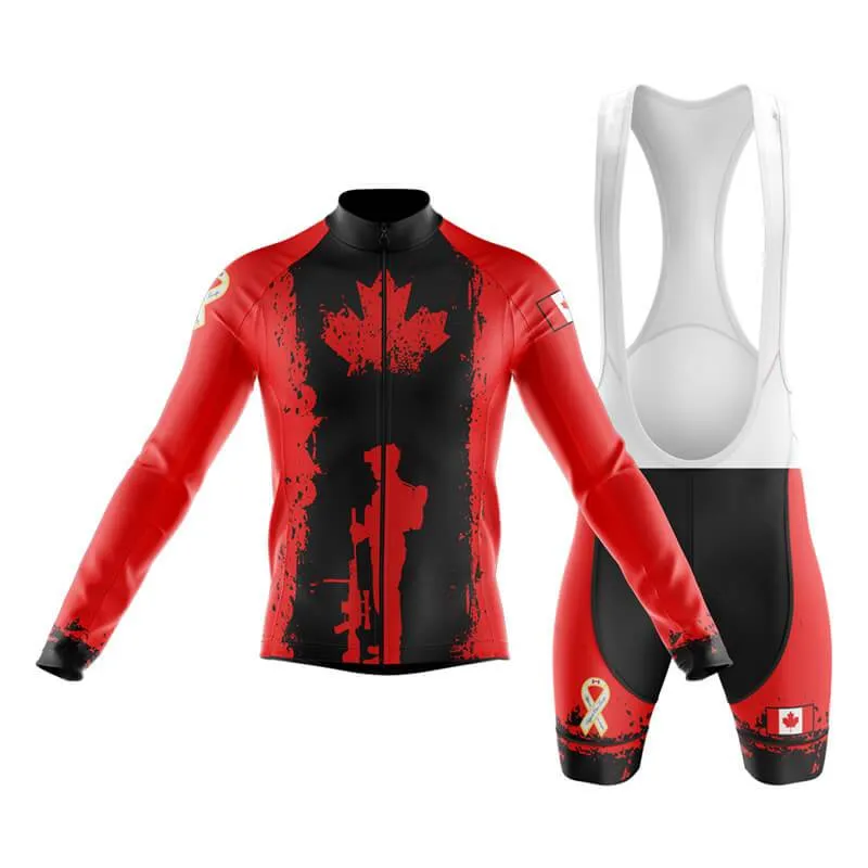 Canadian Veteran (Red) Club Cycling Kit