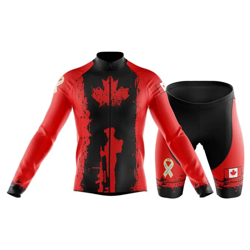 Canadian Veteran (Red) Club Cycling Kit