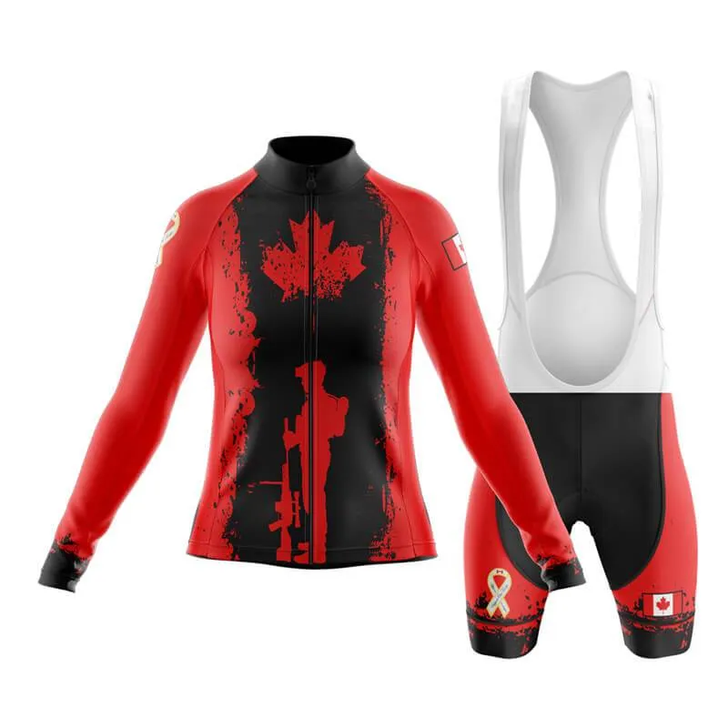 Canadian Veteran (Red) Club Cycling Kit