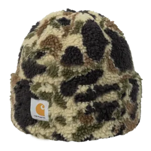 Carhartt WIP Prentis Beanie - Camo Duck Jacquard Green