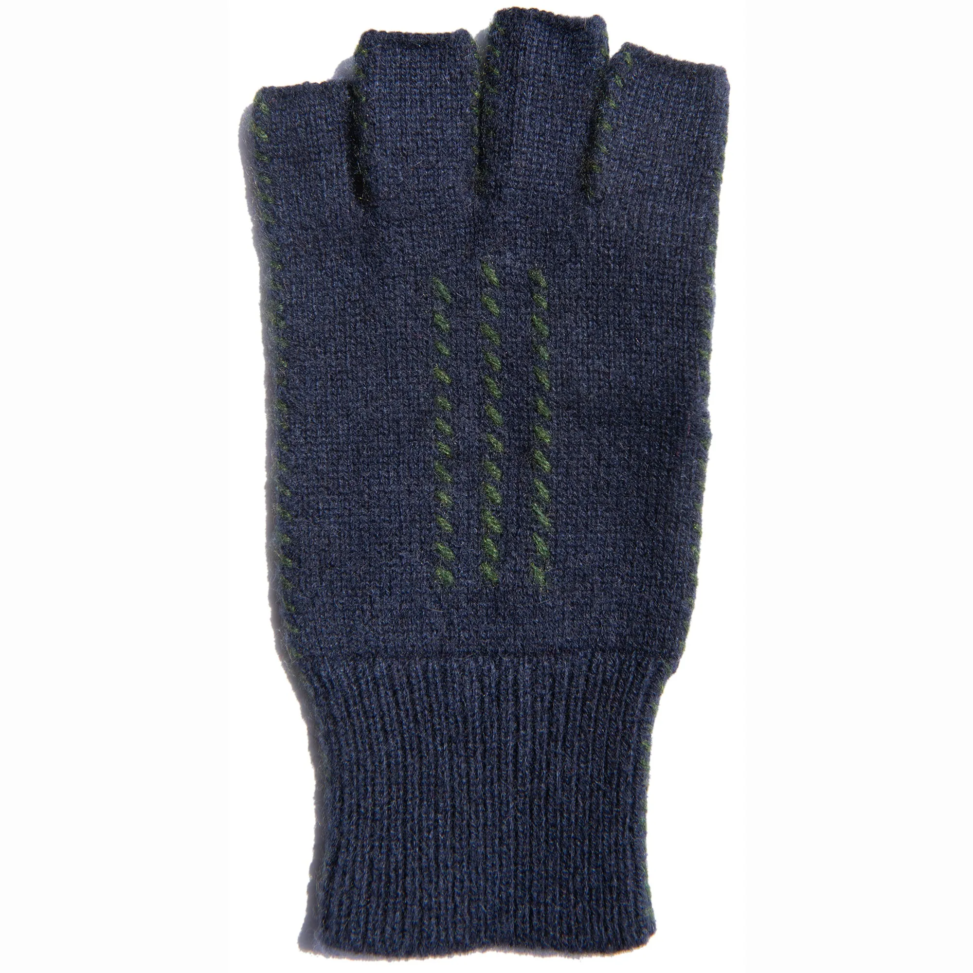 Cashmere Fingerless Stitch Gloves