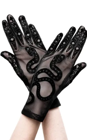 Cathedral Snake Mesh Gloves