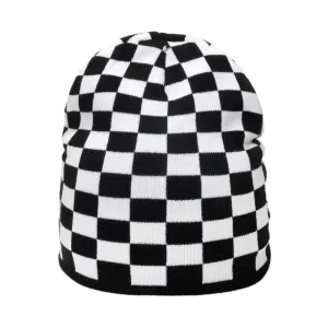 Checkered Plaid Beanie