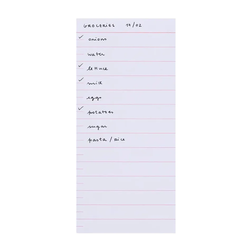 Checklist Notepad Small by mishmash