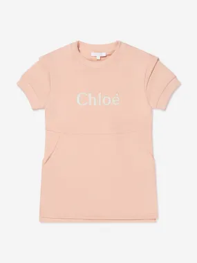 Chloé Girls Short Sleeve Sweater Dress