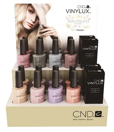 CND VINYLUX - Flora and Fauna Vinylux Display - Spring 2015 Collection