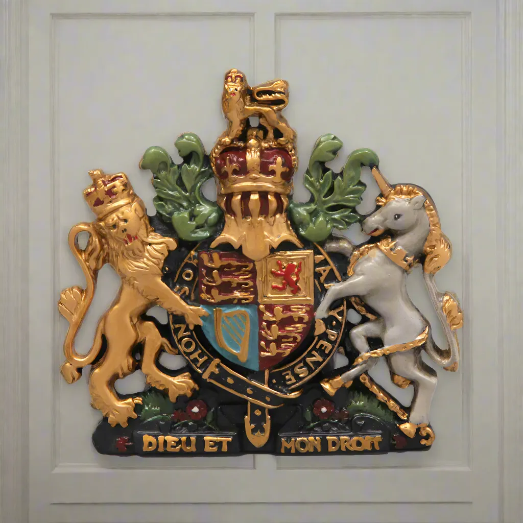 Coat of Arms Wall Plaque 16 cm