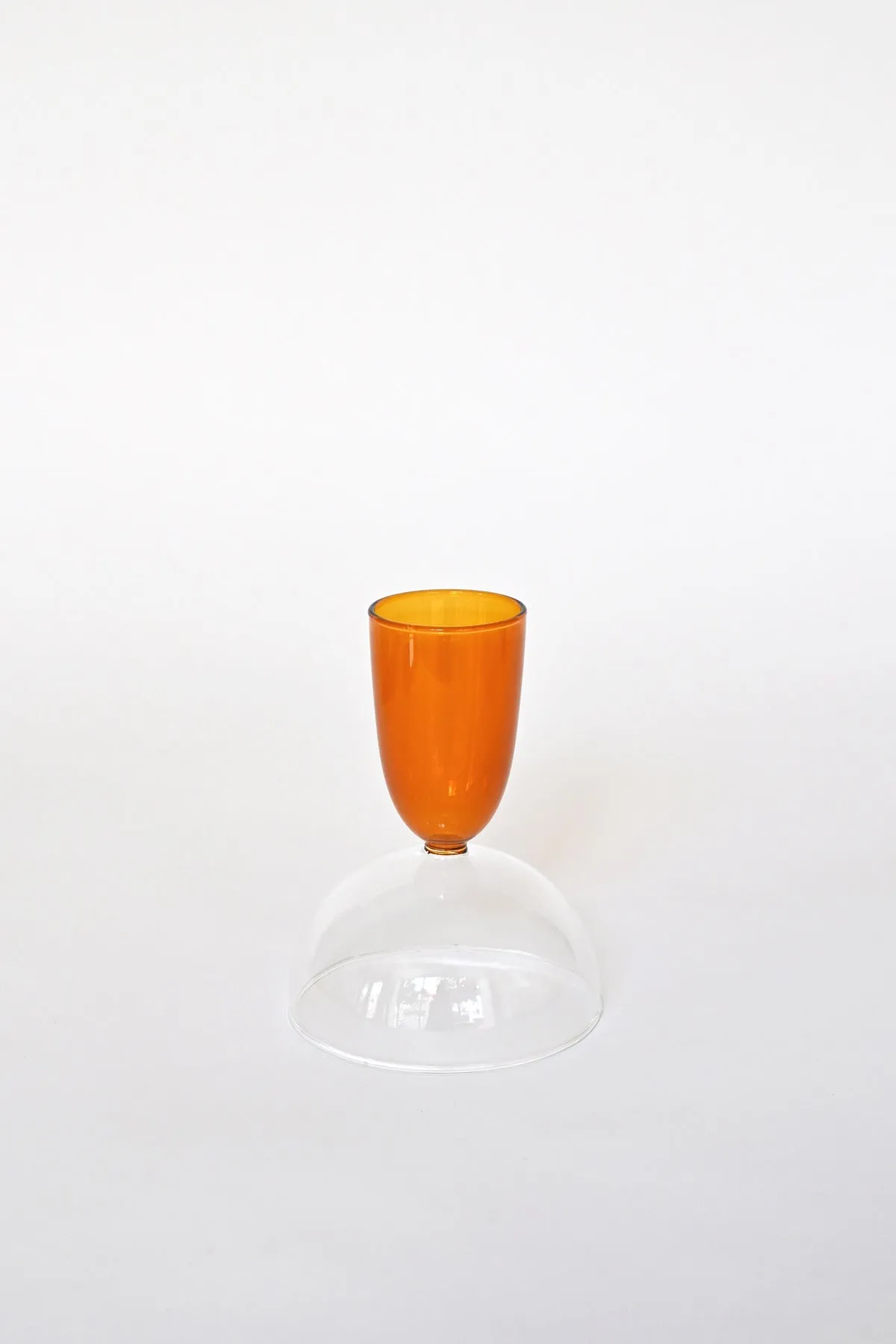 Cocktail Glass, Coupe - Clear   Amber