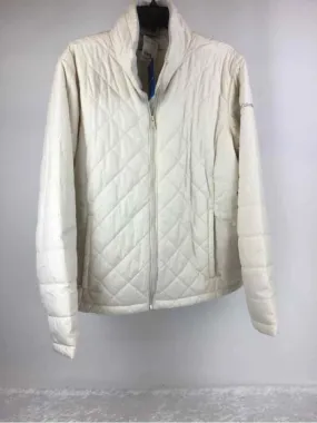 Columbia Size XXL Cream NWT Quilted Zip Front Coat